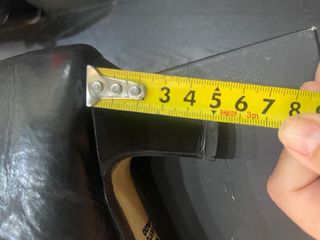 Zapatos de piel negros con tira