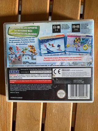 Mario & Sonic Juegos Olímpicos Invierno DS