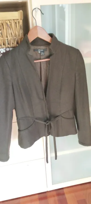 Chaqueta blazer Zara marrón