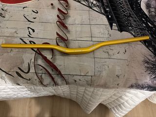 Manillar Moto Dorado