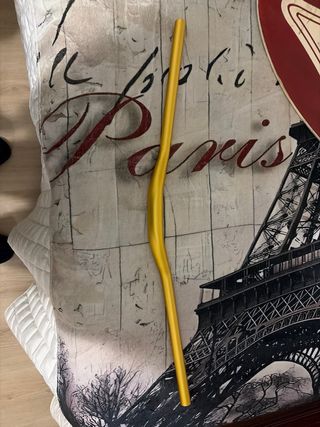 Manillar Moto Dorado