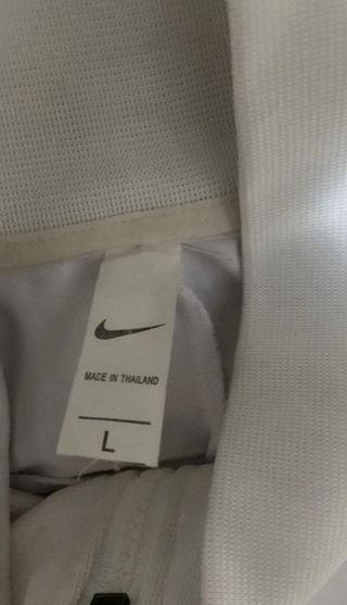 Chaqueta Nike PSG Blanca y Gris