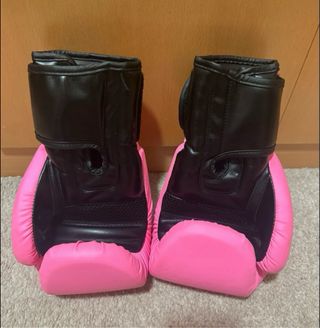 Guantes Boxeo Niño Custom Fighter Rosa