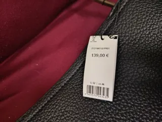 Bolso Adolfo Domínguez Negro Piel