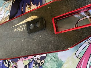 Base de patinete scooter roja