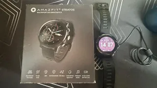 Amazfit Stratos A1619 Smartwatch Negro