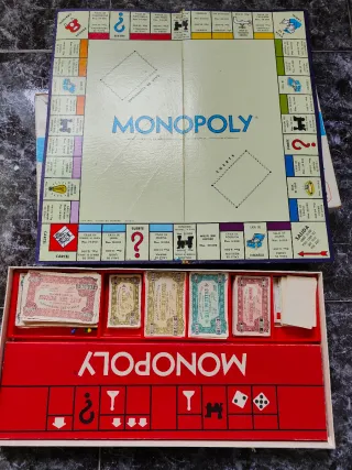 Monopoly Juego de Sociedad Vintage