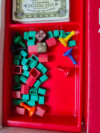 Monopoly Juego de Sociedad Vintage