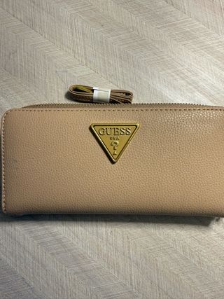 Monedero Guess Beige