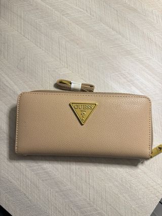 Monedero Guess Beige