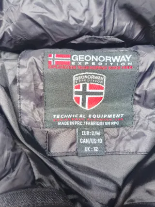 Cazadora GeoNorway Expedition Negra Talla M