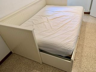 Hermosa Cama diván extensible 90-150 con cajones