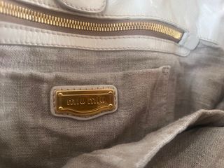 Borsa Miu Miu Rosso Pelle