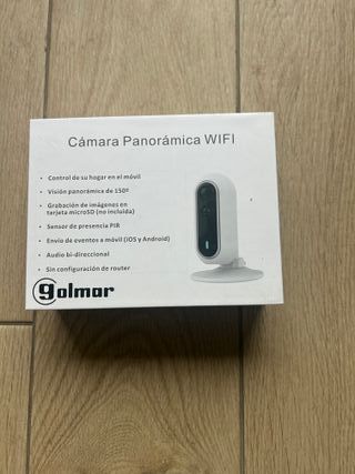 Cámaras WiFi exterior Golmar nuevas, 6 unidades ya