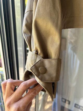 Cazadora Zara verde militar