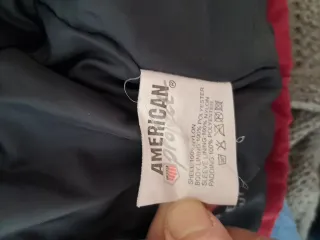 Chaqueta Nieve Niño American Beige/Rojo