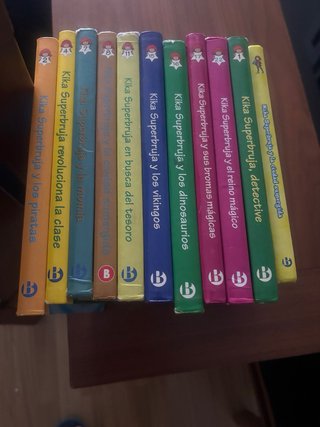 Vendo libros infantiles de la colección Kika Super