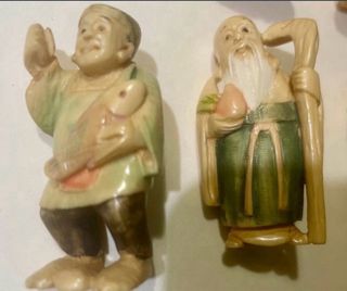 10 Figuras Nesuque Policromadas