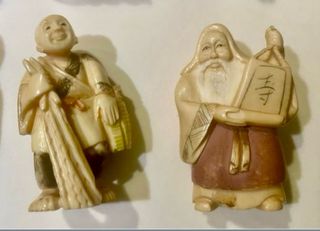 10 Figuras Nesuque Policromadas