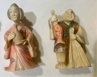 10 Figuras Nesuque Policromadas