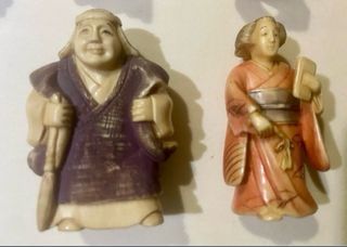 10 Figuras Nesuque Policromadas