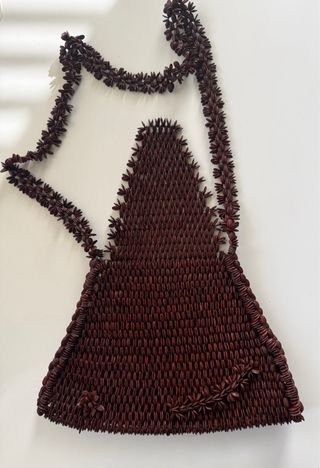 Bolso Cubano Semillas Vintage Marrón