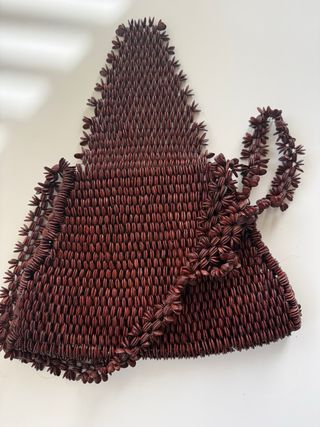 Bolso Cubano Semillas Vintage Marrón