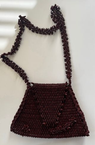 Bolso Cubano Semillas Vintage Marrón