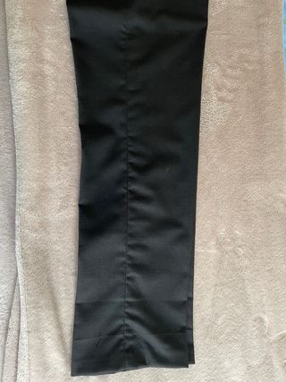 2 Pantalones Flamenco Niño Negro Talla 13