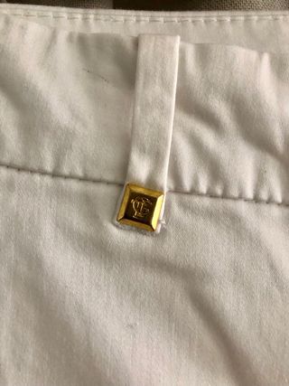 Pantalón chino Cortefiel blanco