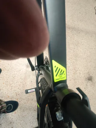 Bicicleta mtb talla M