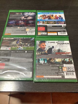 Lote 4 Videojuegos Xbox One / Series X PRECINTADOS