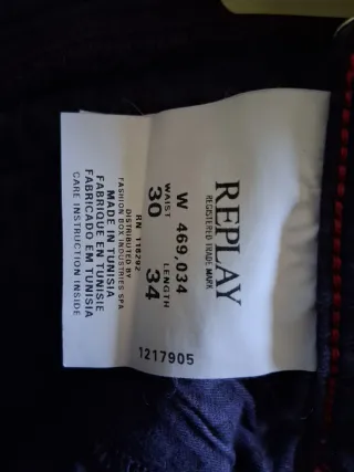 Pantalón Replay Morado