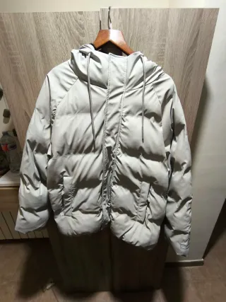 Cazadora oversize gris XL