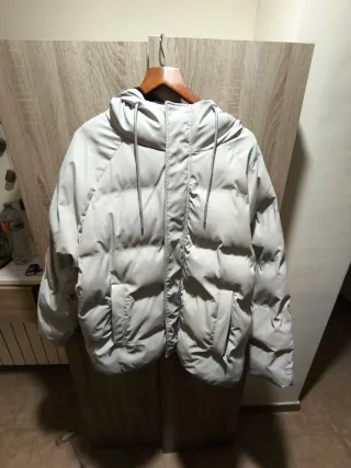 Cazadora oversize gris XL