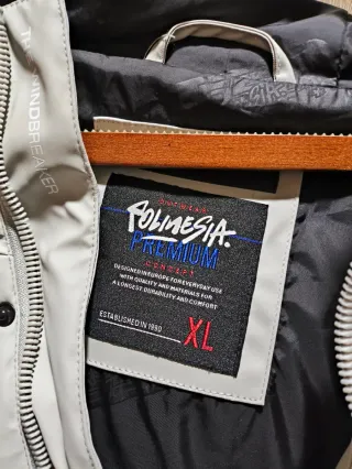 Cazadora oversize gris XL