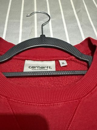 Sudadera Carhartt Roja