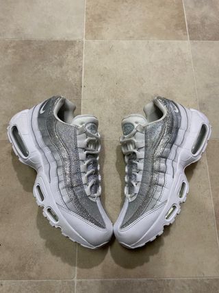 Nike Air Max 95 Argento e Bianco