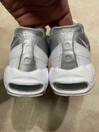 Nike Air Max 95 Argento e Bianco