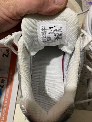 Nike Air Max 95 Argento e Bianco