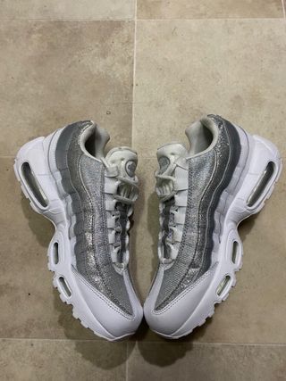 Nike Air Max 95 Argento e Bianco