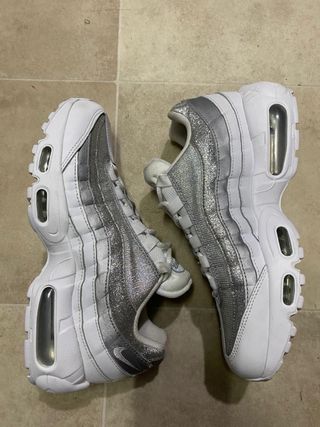 Nike Air Max 95 Argento e Bianco