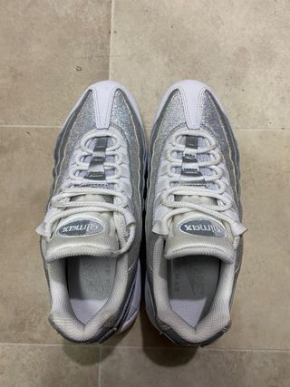 Nike Air Max 95 Argento e Bianco
