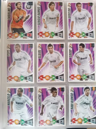 Cromos Real Madrid Adrenalyn 2009/10