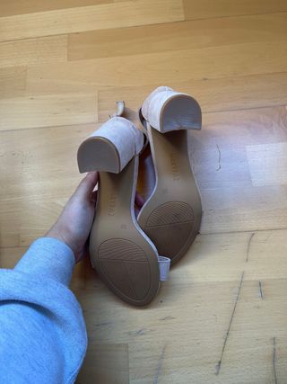 Sandalias tacón Marypaz rosa talla 36