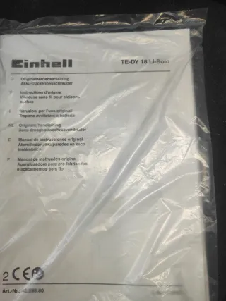 Atornillador Pladur Einhell 18V