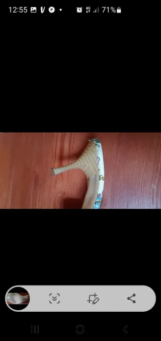 Sabot con tacco floreali