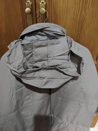 Chaquetón beige hombre XL