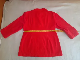 Chaqueta roja para disfraz