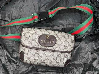 Borsa Gucci Originale Beige e Verde